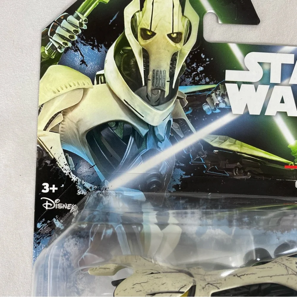 2014 Star Wars Hot Wheels Die Cast - Stormtrooper and General Grievous